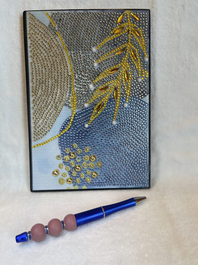 Blue Retractable Ink Pen 2