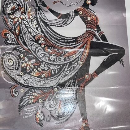 African Ballerina Painting